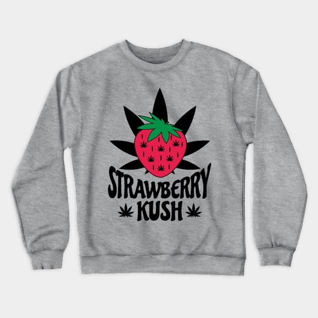 Strawberry Kush Crewneck Sweatshirt by defytees